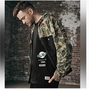 Levi’s Fresh Leaves Justin Timberlake camo jacket